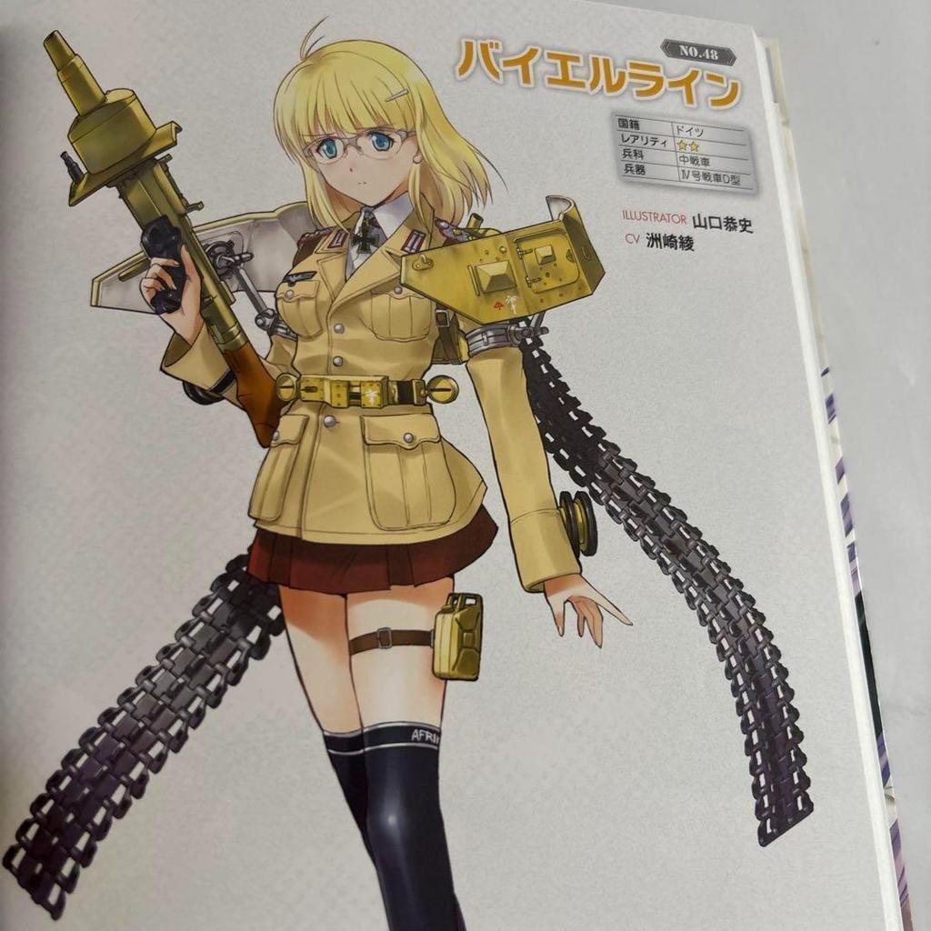 [USED] Military Princess Wars Illustration Collection 1: Heavy Armor