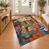Blake and Mortimer Custom Name Personalized Rug Non‑Slip Doormat Floor Carpet Housewarming Birthday Gift for Family Friends