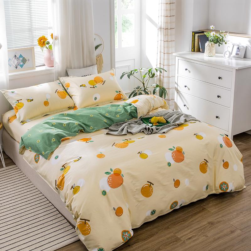100% Cotton Dinosaur Duvet Cover Cute Cartoon Dinosaur Bedding Set Queen for Boys Girls Bedroom Decor Reversible Comforter Cover
