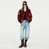 Liberté Series Vintage Moto-Style Faux Leather Jacket