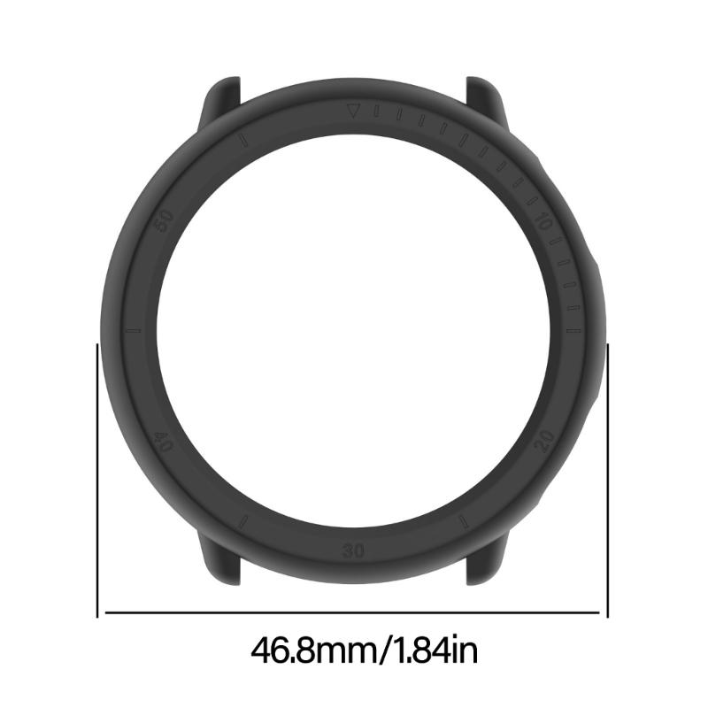 Semi Enclosed PC Protective Case Suitable For Active 2 A2437 Smartwatch Hollowed Out Design Easy Access To Screen&Button