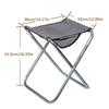 Multipurpose Aluminum Construction Folding Stool For Artists Photographers And Outdoor Event Attendees Fishing Chair