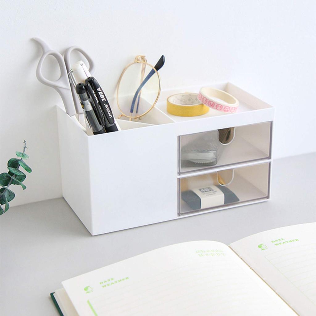 Multifunctional, large-capacity, pen holder, small item holder, pen stand, cosmetics, remote controls, stationery, accessories, desktop storage,