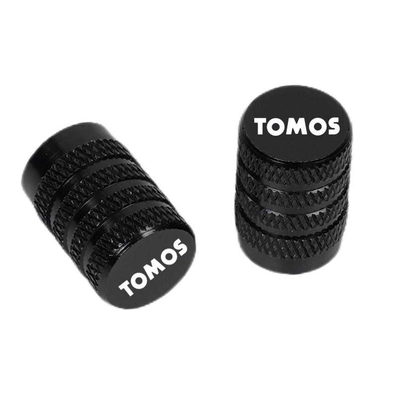 

2pcs Motorcycle CNC Aluminum Tire Valve Air Port Stem Cover Caps For Tomos Nitro Arrow Sprint LX Streetmate R A35 Racing TT