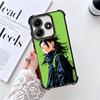 Anime Geto Suguru JUJUSU Soft Phone Case For Xiaomi Redmi Note 14 15 Pro Plus 13 12 11S 11T 5G 10 9S 9 Plating Anti-Fall Fundas