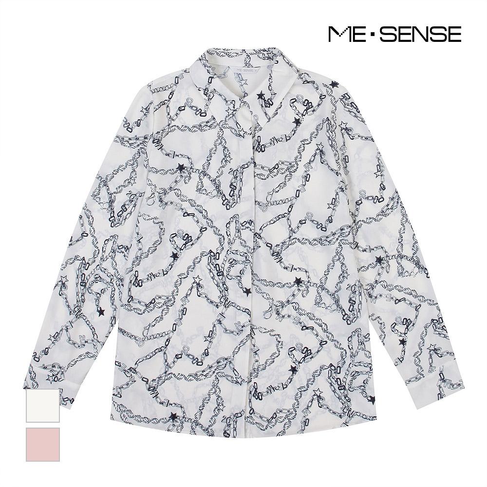 Misens Chain Print Blouse_Mb29Blm121Z