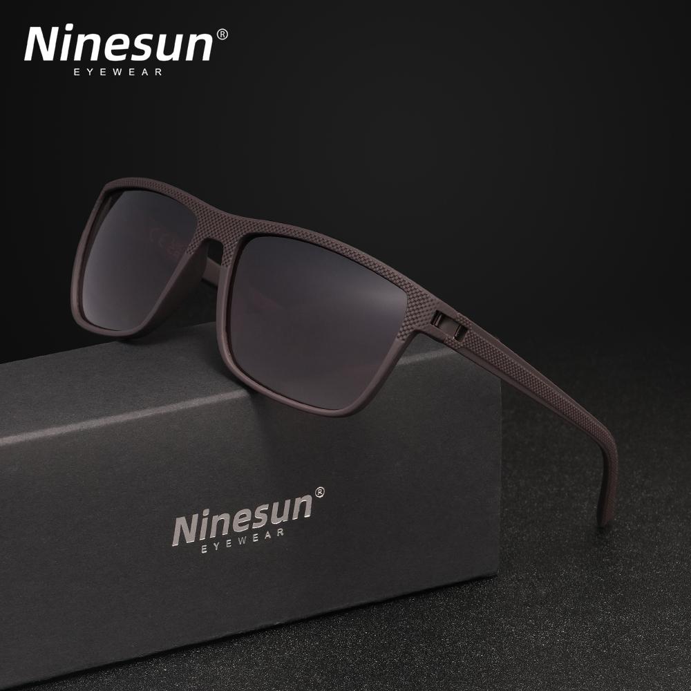 NINESUN New Fashion Men/Women Sunglasses Classic Mirror Lens Polarized UV400 Glasses Large Frame High Quality Driving Eyewear