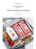 Waterproof Insulated Double-Layer Lunch Tote - Student & Office Bento Bag with Thick Aluminum Foil Lining