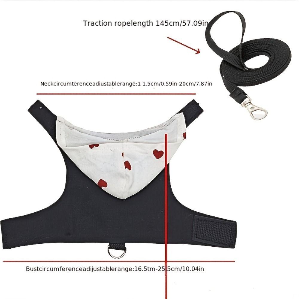 Canvas Bearded Dragon Lizard Hoodie Lizard Harness Vest  Suitable for  Squirrel