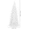 3Pcs LED Light Up Christmas Tree Tabletop Mini Xmas Trees Glowing Night Light for Indoor Holiday Decoration Party Present