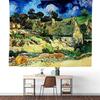 Van Gogh Art Tapestry Hippie Abstract  Tapestry Vintage Aesthetics Tapestry Wall Hanging Tapestries Dorm Art Living Room Bedroom