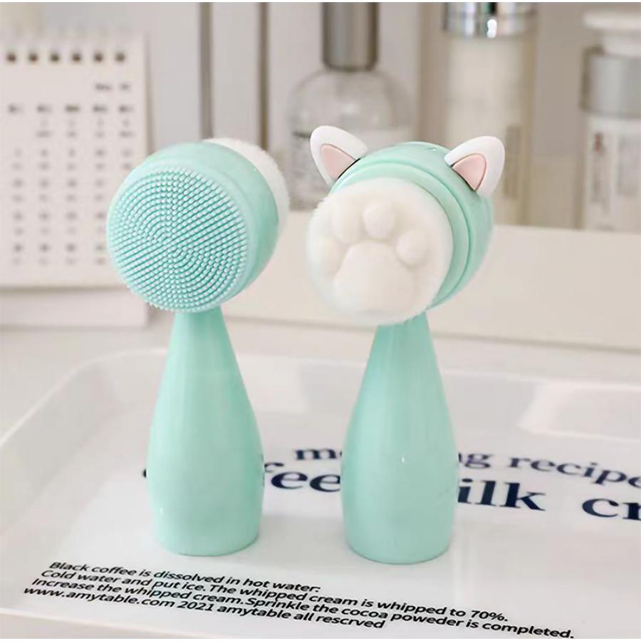 INHAK Deep Cleansing Silicone Face Brush for Exfoliation & Blackhead Removal 1ea
