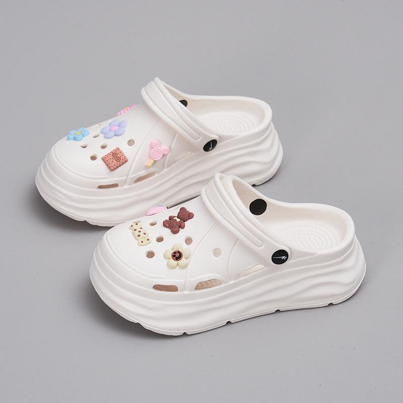 Cartoon soft bottom heightening slippers new