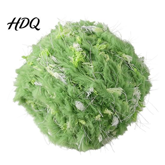 Handcrafted Yarn Supplies 33M Faux Fur Blend Yarn Soft Fuzzy Mohair for Crochet Knitting