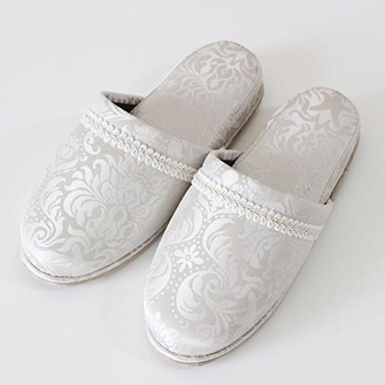 Jennifer Taylor Haruno Room Shoes Slippers, (Gray)
