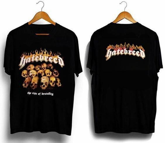 HATEBREED SHIRT The Rise Of Brutality, hardcore punk band Unisex T-Shirt S