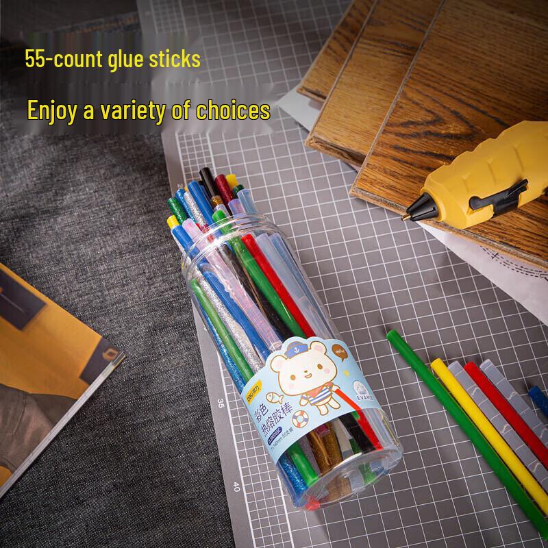 Deli Colored High-Viscosity Hot Melt Glue Sticks