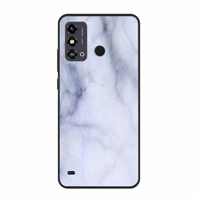 

For ZTE Blade A53 Case Marble TPU Silicone Soft Back Cover Cases for ZTE Blade A53 A 53 Para 6.52 Cute Mica Painting New Coque ZTE Blade A53