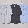 Export Export Original Order Leftover Stock Polka Dot Short Sleeve Pullover Shirt Women's Ribbon Detachable Professional Commute Bottoming Shirt