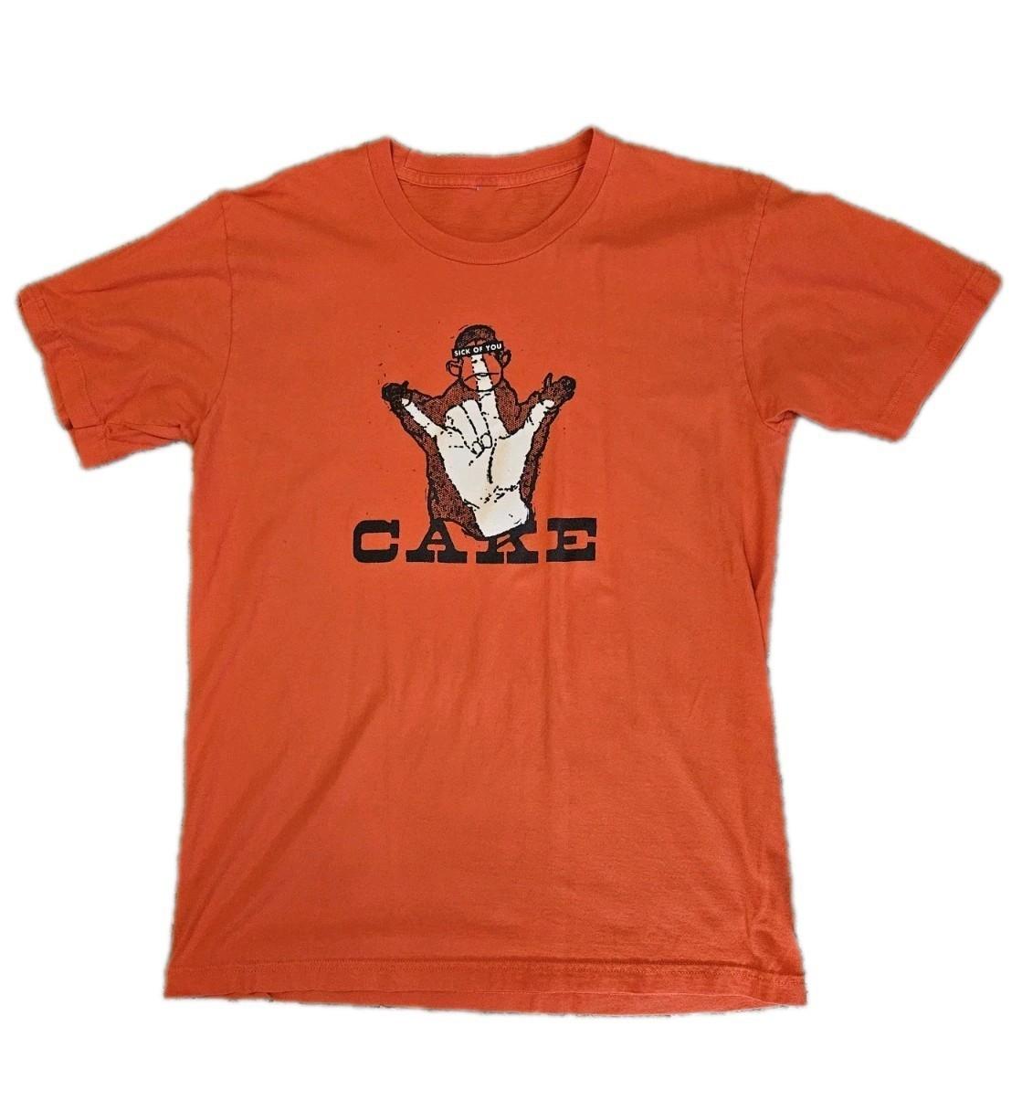 Cake Band Sick Of You Shirt Orange Unisex Size S-5XL EM1532 XXL