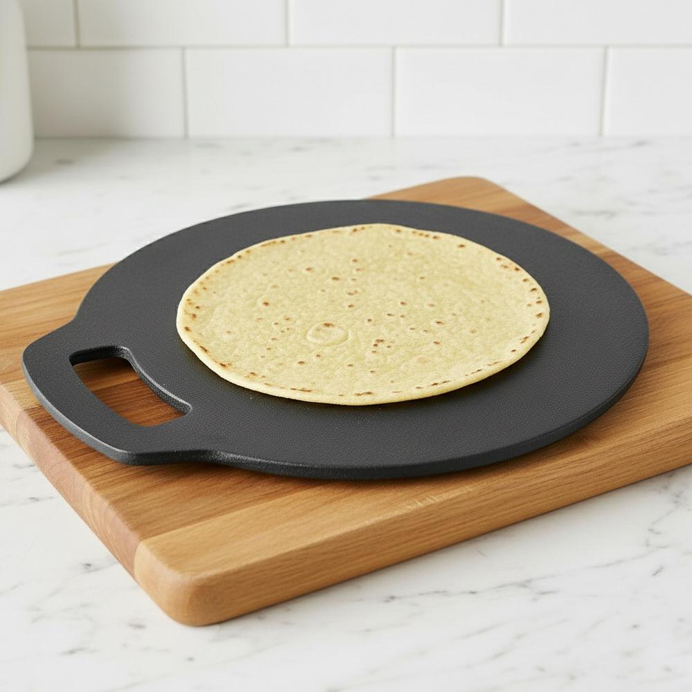 Sartén para tortillas y panqueques de hierro fundido LITINA 25 cm