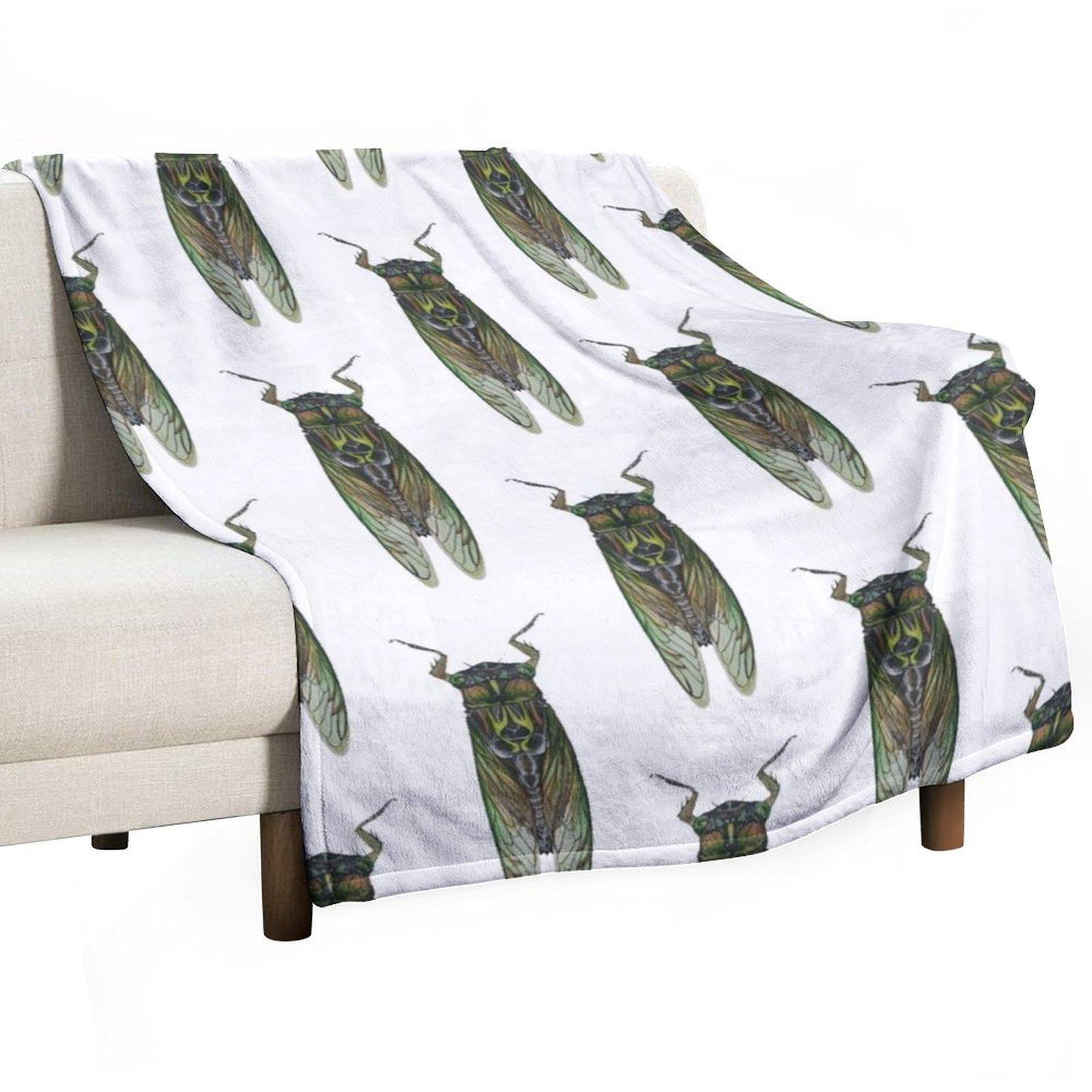 

Cicada Throw Blanket Decoratives Thins For Baby Baby Blankets 30x40in