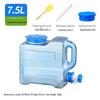 Portable Outdoor Water Storage Container with Faucet