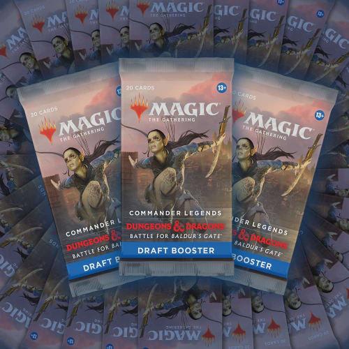 Magic: The Gathering Commander Legends: Battle for Baldur's Gate Draft Booster English Version (Box) D10030000 MTG Trading Card Wizards of the Coast D