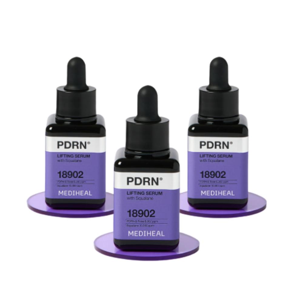 

Сыворотка Mediheal PDRN для упругости пор 40 мл × 3 Растительная розовая ампула для укрепления и ухода за порами