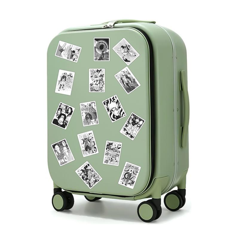 55 szt. Czarno-biała animacja plakaty dekoracyjne naklejki dla dzieci Diy Decor Notebook iPad gitara deskorolka naklejki