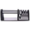 Kitchen Gadgets Manual 4 in 1 Sharpener Handheld Professional Kitchen Sharpening Stone Non-slip Base Whetstone Canteen
