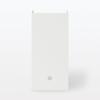MUJI Recycled Polypropylene Stand File White W15 X X 83904357 Box, Wide, Gray, Approx. D27.6 H31.8cm,