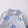 Kids' Korean-Style Two-Piece Hoodie Set: Baby Boys' Spring/Autumn Handsome Outfit 2026