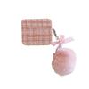 Lace Cloth Pattern for AirPods 1 Protective Case Pro1 Apple Bluetooth 1/1/1 Generation Earphone Case Plush Pendant