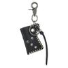 Sturdy Cowhides Lighter Pouch Keychain Stylish Leather Lighter Pouch Keychain Pendant Charm for Everyday Convenience