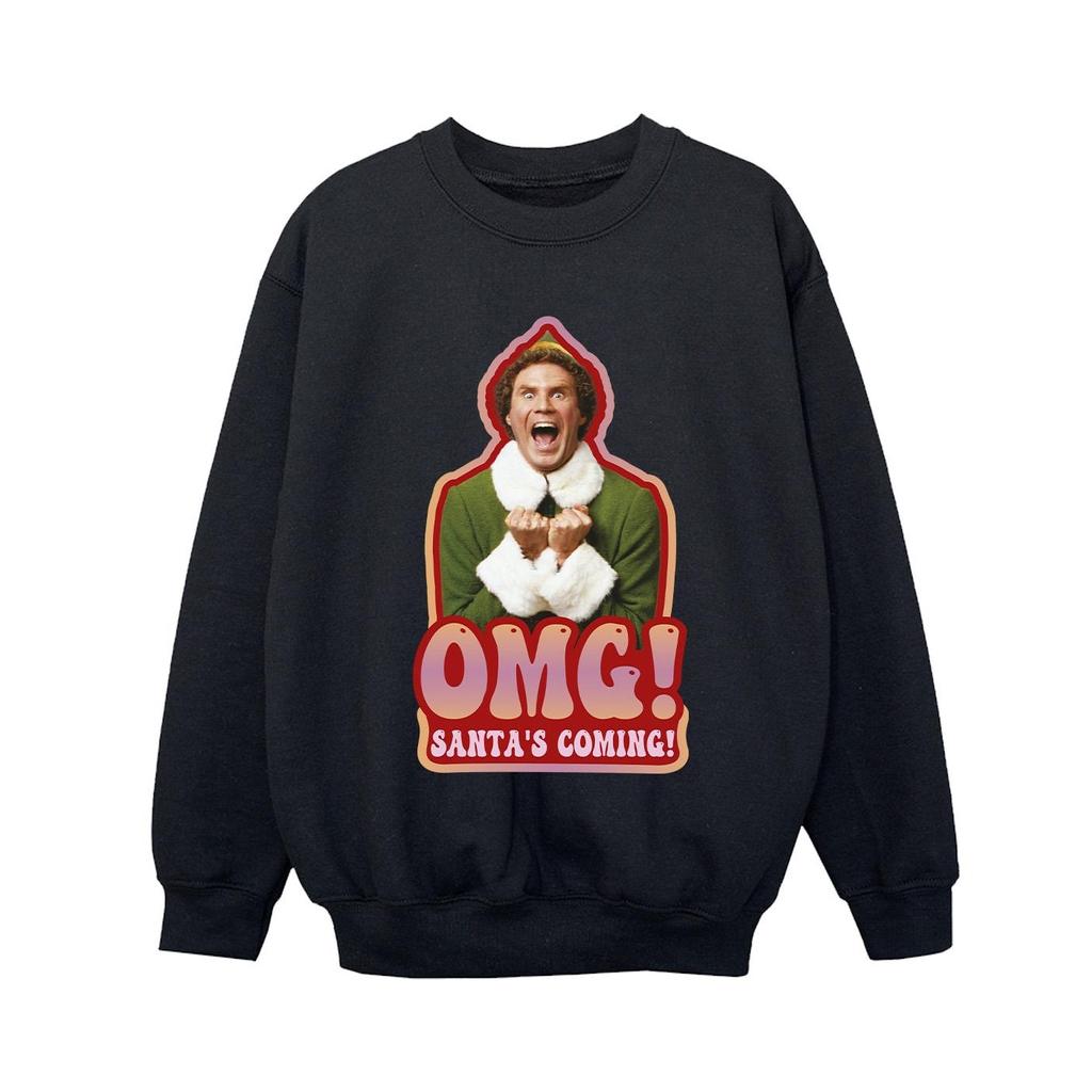 Elf Boys SantaÂ´s Coming Sweatshirt