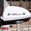 LLIT4 4Pcs Car Logo Decorate Body Stickers For BMW Performance F30 X6 G05 F40 F10 X3 E90 F20 E46 E60 E70 E39 G20 E36 E87 X7 E92 E91 X1