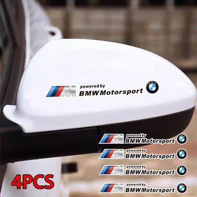 4Pcs Car Logo Decorate Body Stickers For BMW Performance F30 X6 G05 F40 F10 X3 E90 F20 E46 E60 E70 E39 G20 E36 E87 X7 E92 E91 X1 Bzdf48 01n