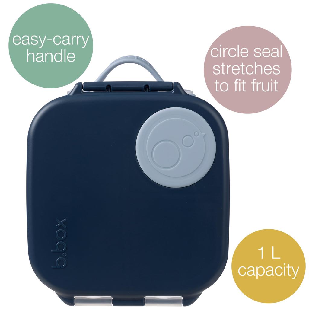 1L Lunch Serves Kids Dishwasher Safe Lunch B.box (Bee Box) Leak-Resistant Box, Dessert, 1-2, & Adults, [Authentic B.box Product] [Mini Box]