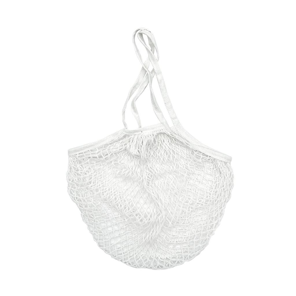 4 Pieces Grocery Shopping Net Bag Cotton Mesh Accessories Portable Easy to Use Netted