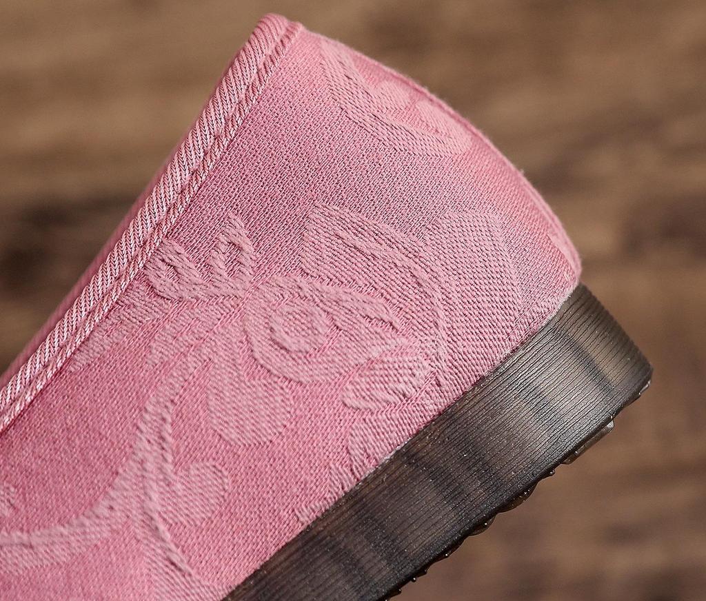 Damen Ethno-Stil Bestickte Flache Schuhe im Alten Peking - Retro Hanfu Weiche Sohle, Atmungsaktiv.