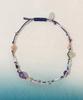 Undercontrol Colorful Gemstone Bead Adjustable Size Casual Bracelet Color Stone / Beads Bracelet / P Navy