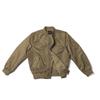 Normanlong Men's Air Force MA-1 Pilot Jacket - Lightweight Nylon Bomber for Spring/Fall