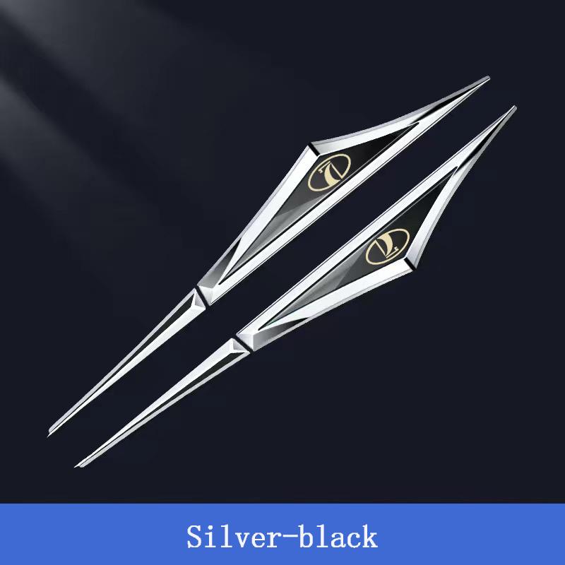 AVV1 Car Door Side Fender Logo Blade Emblem Badge Sticker For LADA Niva 4X4 BRONTO Vesta Granta Largus Samara Decoration Accessories