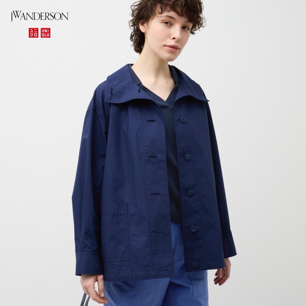 

Легкая хлопковая куртка оверсайз UNIQLO JAPAN