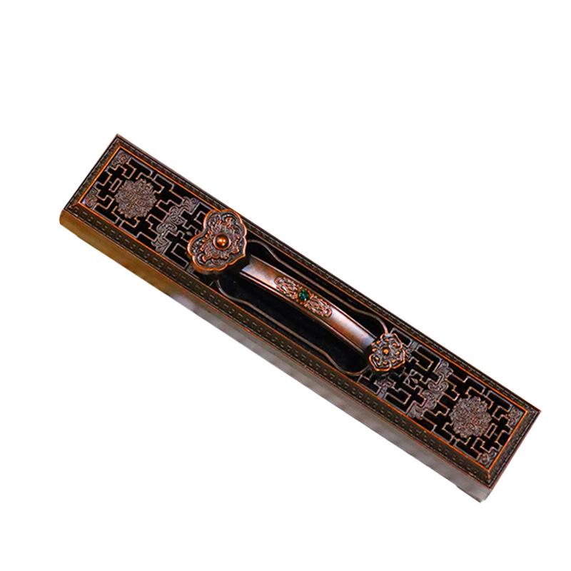 Elegant Antique Deer Alloy Incense Burner for Indoor Use - Perfect for Burning Stick Incense and Home Decoration
