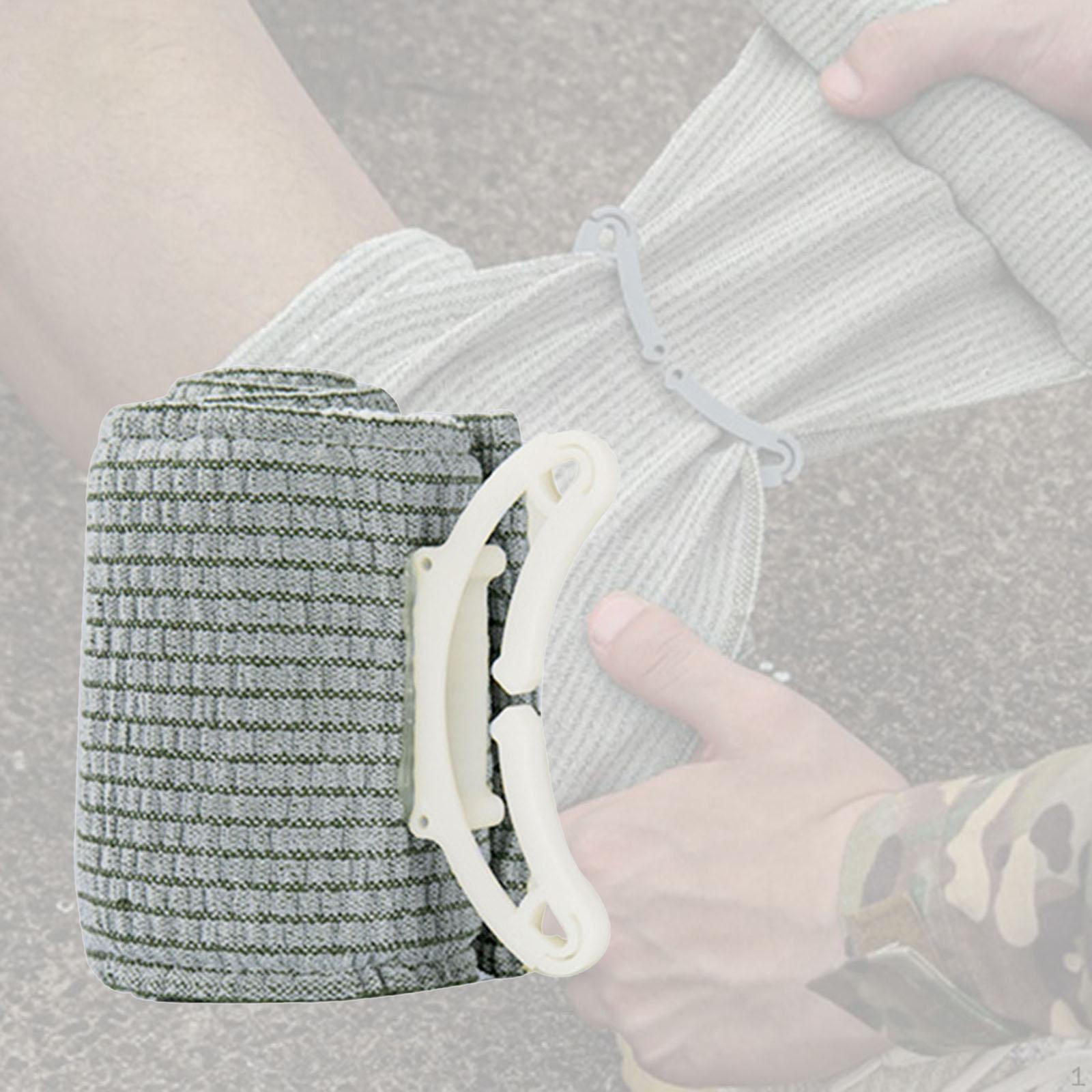 Dressing Compression Tourniquet Used for Wound Care Roll Tape 4inch Grey