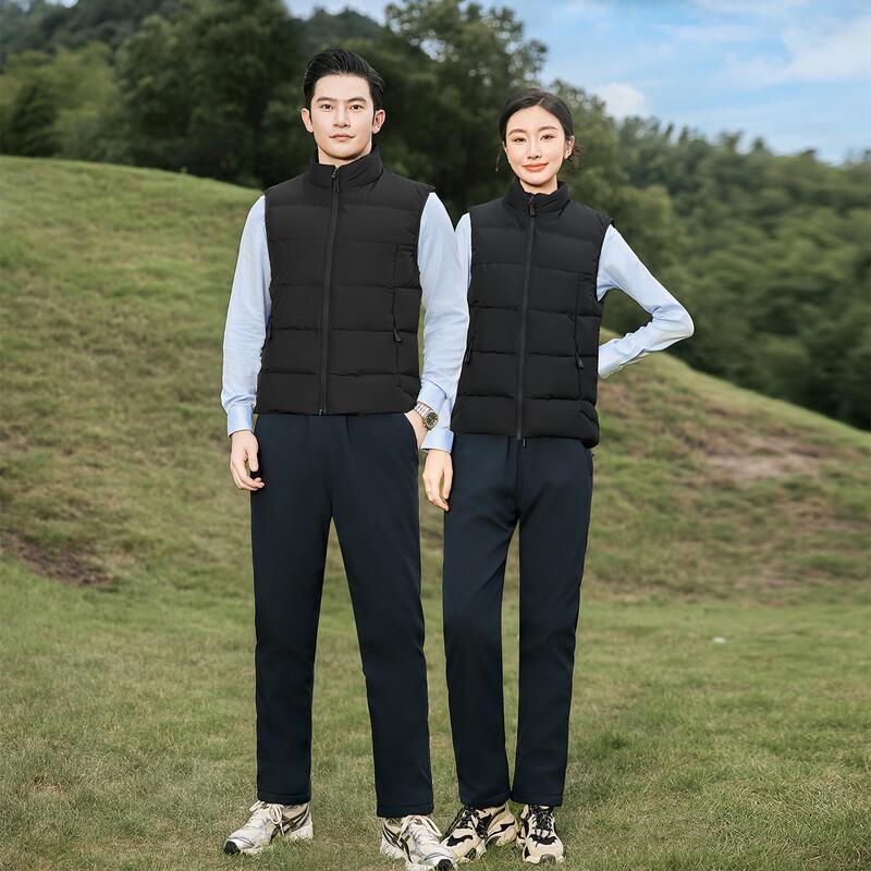 Tluoman Unisex Business Short Down Vest