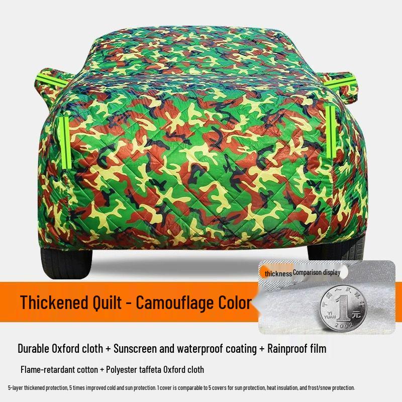 

Northeast Winter Car Cover: Insulated, Extra Thick, Windproof, Full Wrap for Snow & Sun Protection Specify Car Model