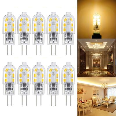 LED Lamba 10x G4 5W AC/DC 12V G4 Mısır Işığı Enerji Tasarruflu LED Ampul YOK Kısılabilir Sıcak Beyaz